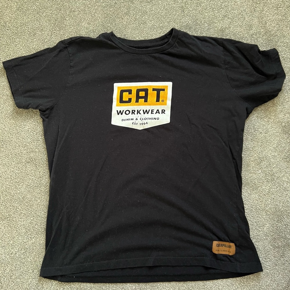 CAT Workwear Black T-Shirt